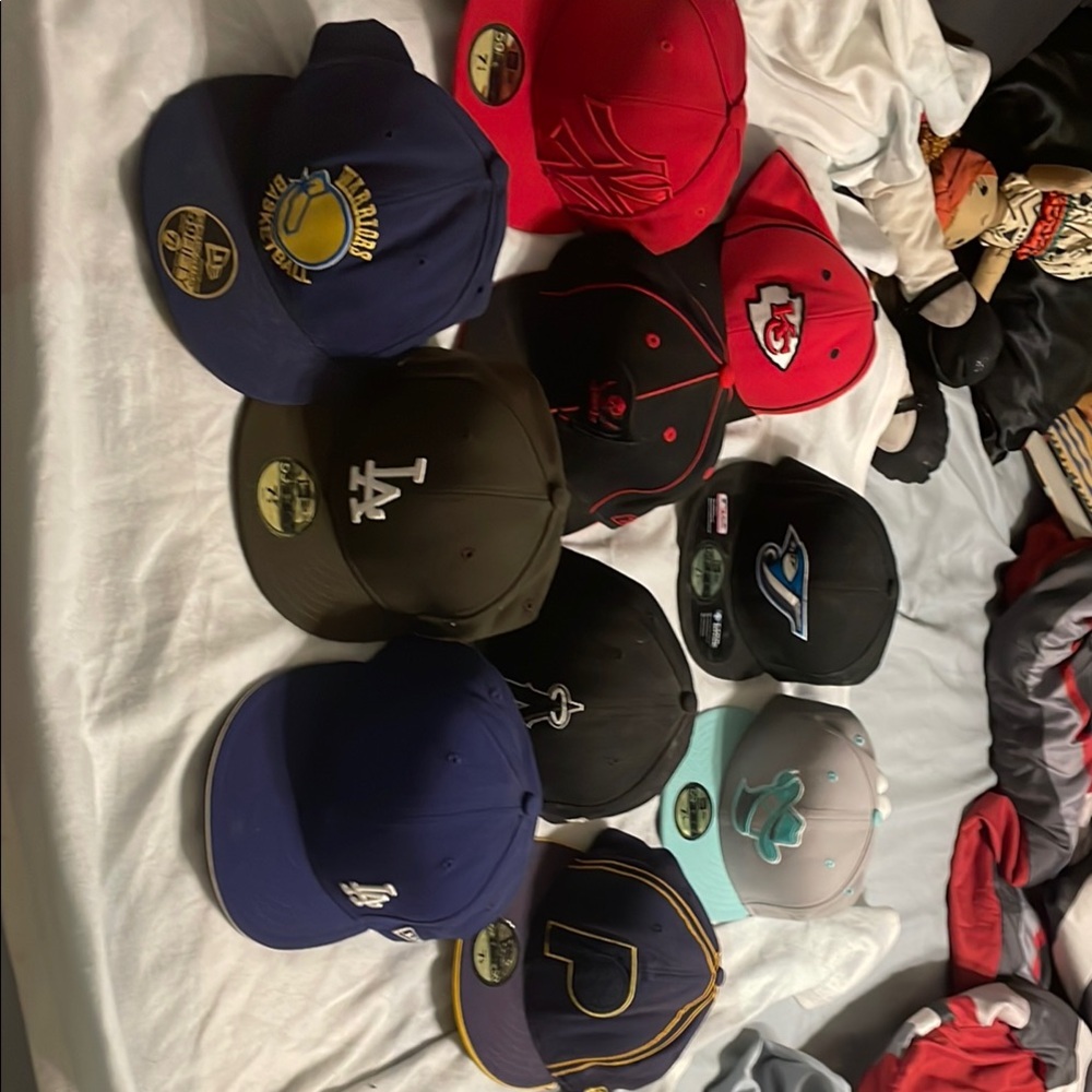 Assorted Baseball Caps Collection - image 1
